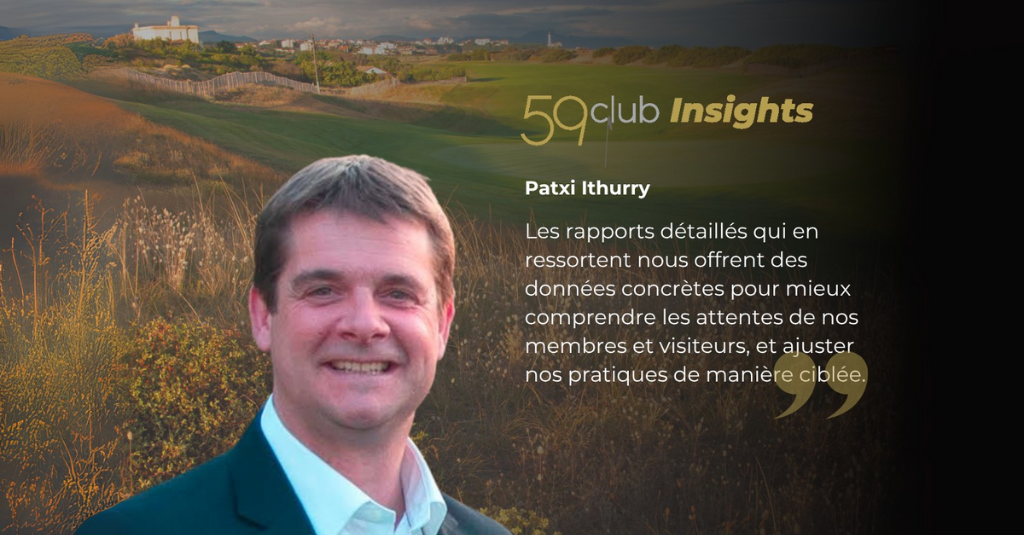 Patxi, directeur du Golf de Chiberta